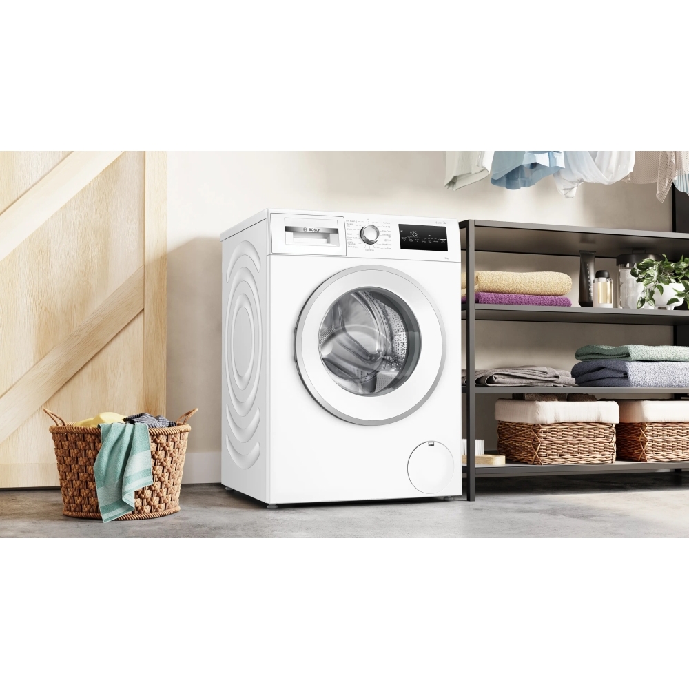 Bosch WAN28255GB Series 4 Washing Machine, 9kg, 1400 Spin, White, A Rated