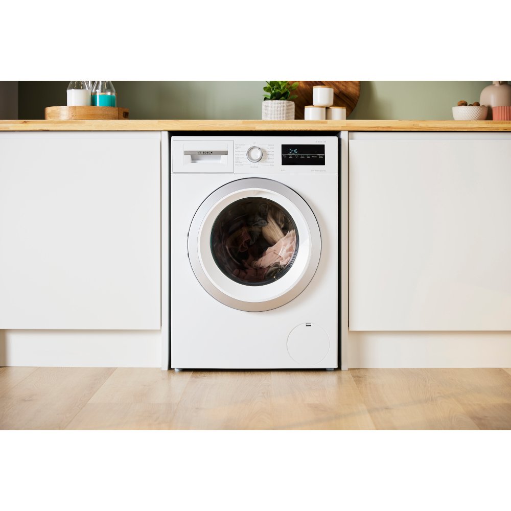 Bosch WAN28259GB Series 4 Washing Machine, 9kg, 1400 Spin, White, A Rated