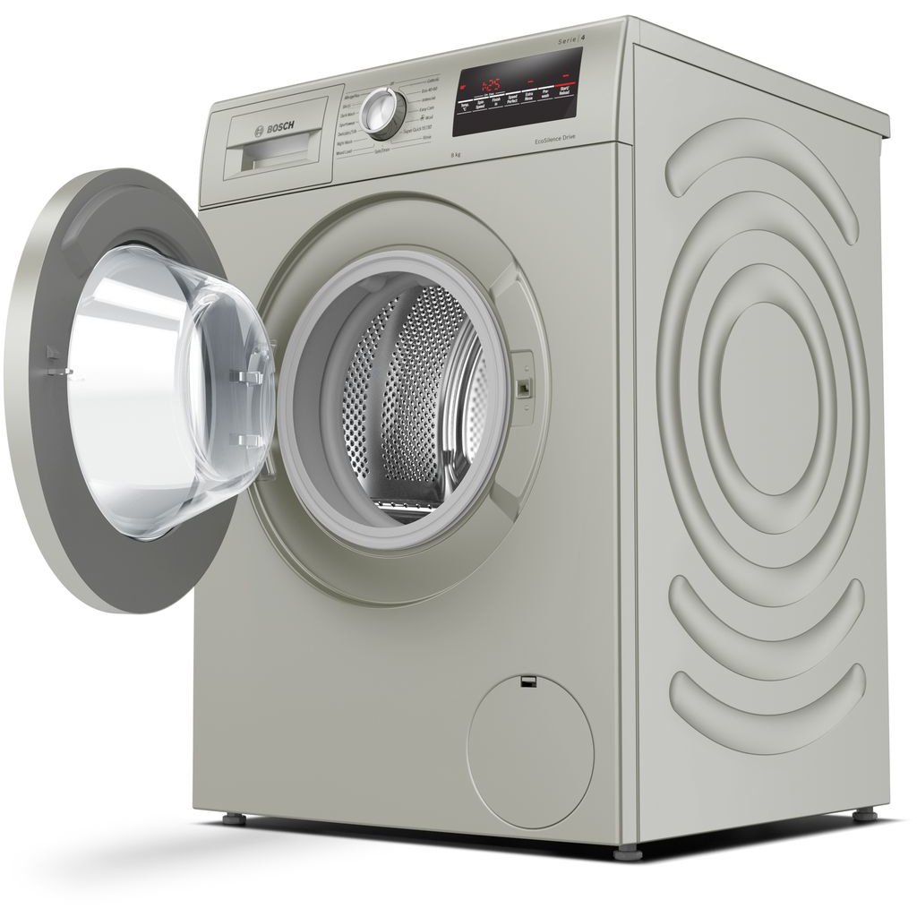 Buy Bosch Serie 4 WAN282X1GB Washing Machine - Silver Inox | Marks
