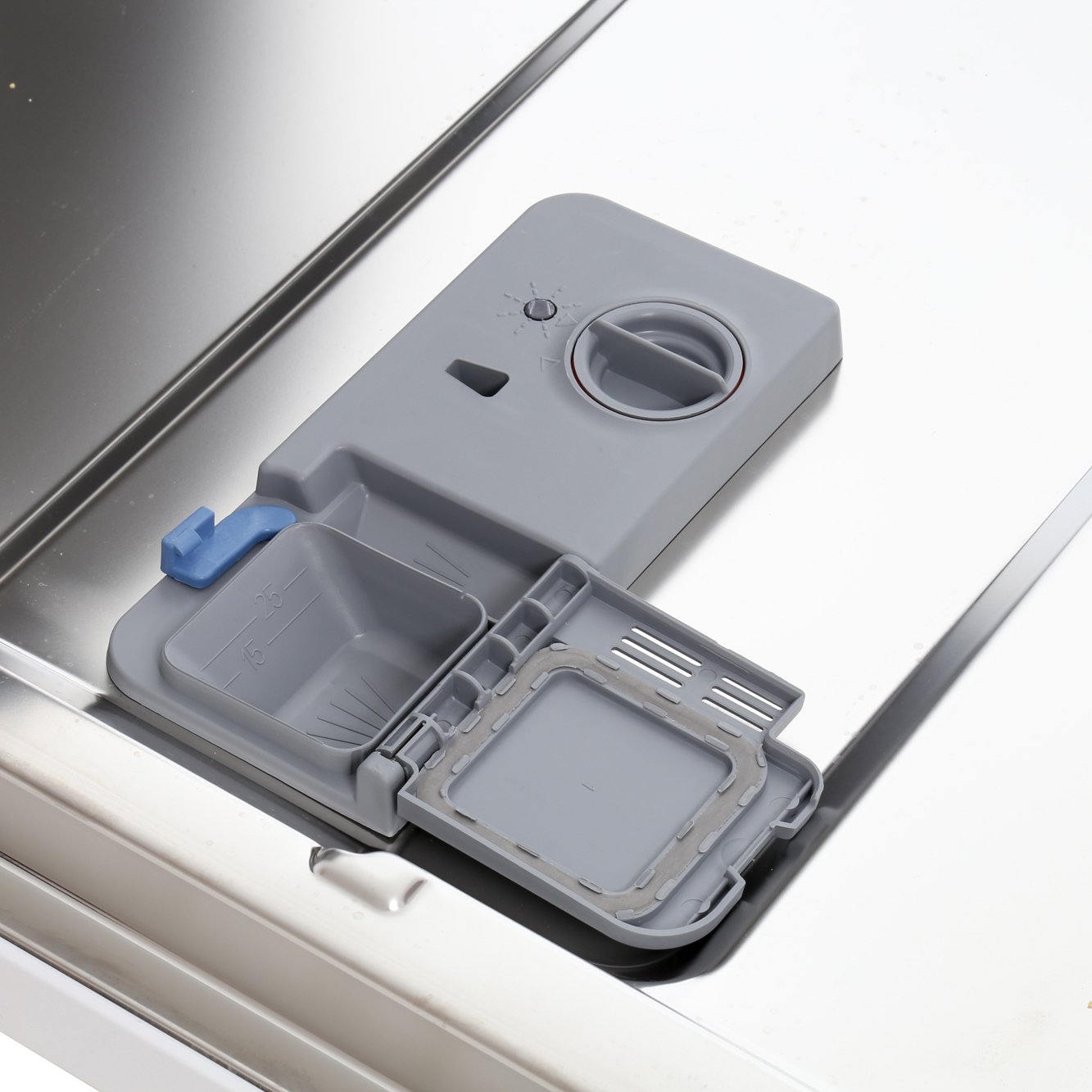 Buy CDA WC142 Built In Fully Integrated Dishwasher Silver Control