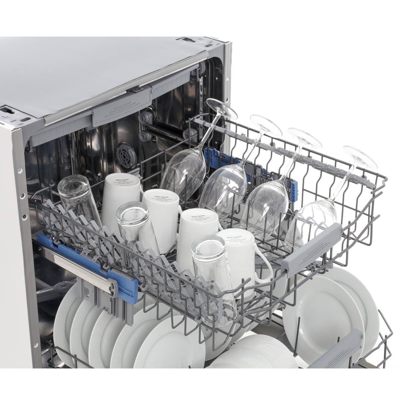 Buy CDA WC600 Built In Fully Integrated Dishwasher Black Control