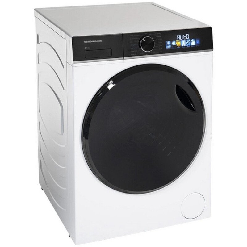 Schonhaus WDSF0110614AW Washer Dryer, 10kg/6kg, 1400 Spin, White, D Rated