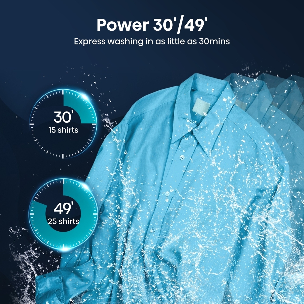 Hisense WF1Q8041BW Washing Machine, 8kg, 1400 Spin, White, A Rated