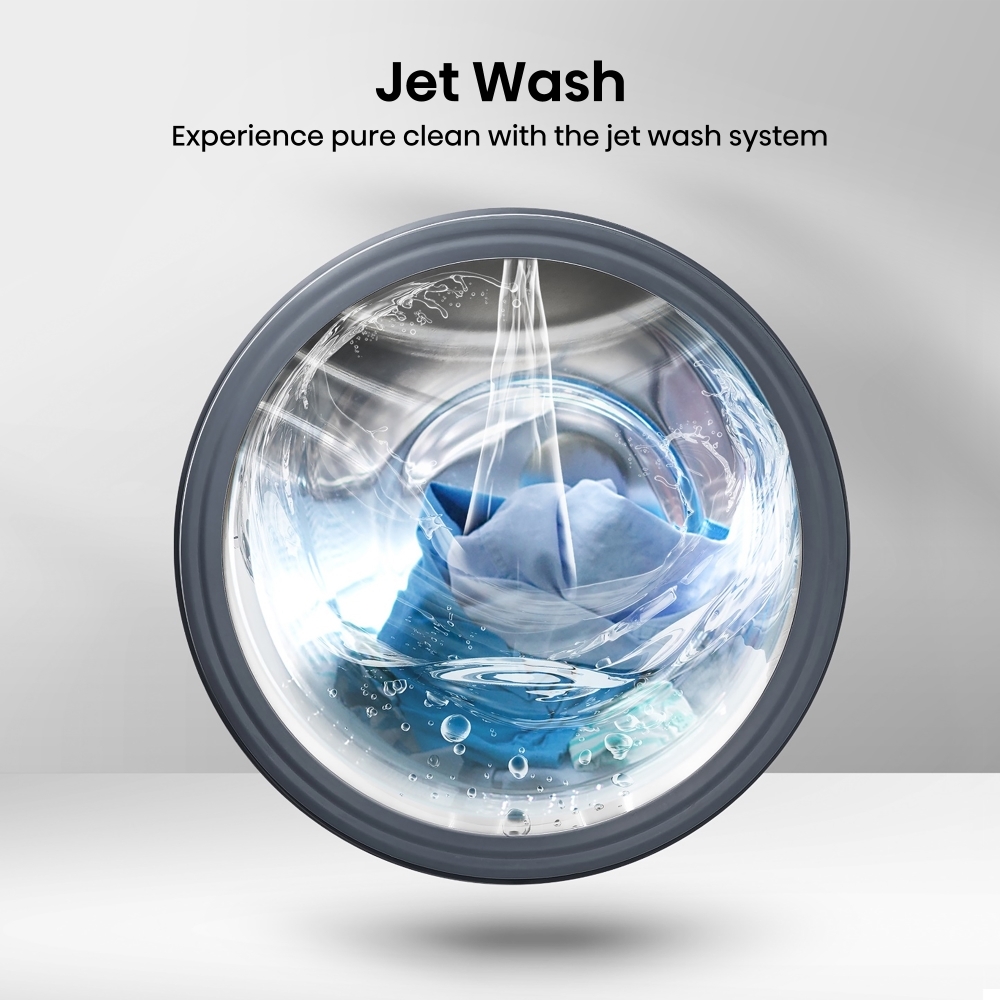 Hisense WF1Q8041BW Washing Machine, 8kg, 1400 Spin, White, A Rated