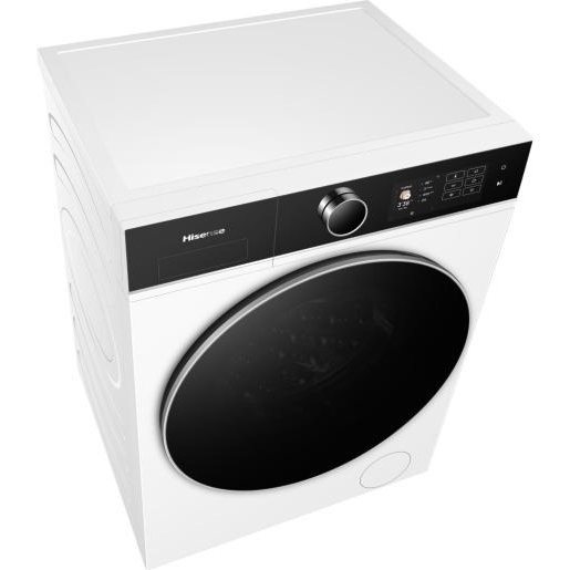 Hisense WF5I9043BWFS Washing Machine, 9kg, 1300 Spin, White, A Rated