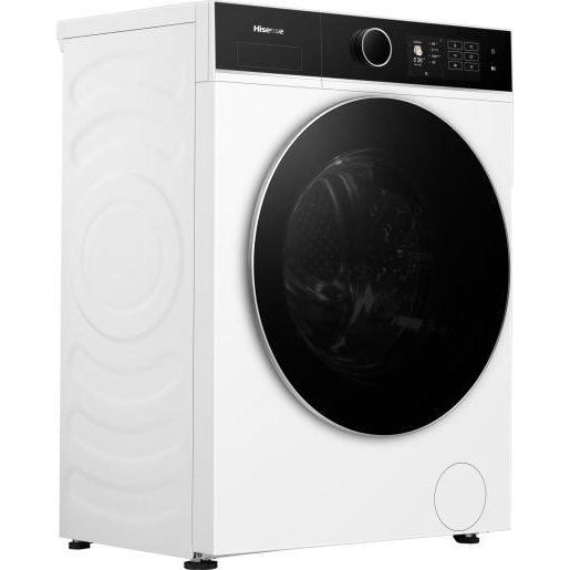 Hisense WF5I9043BWFS Washing Machine, 9kg, 1300 Spin, White, A Rated