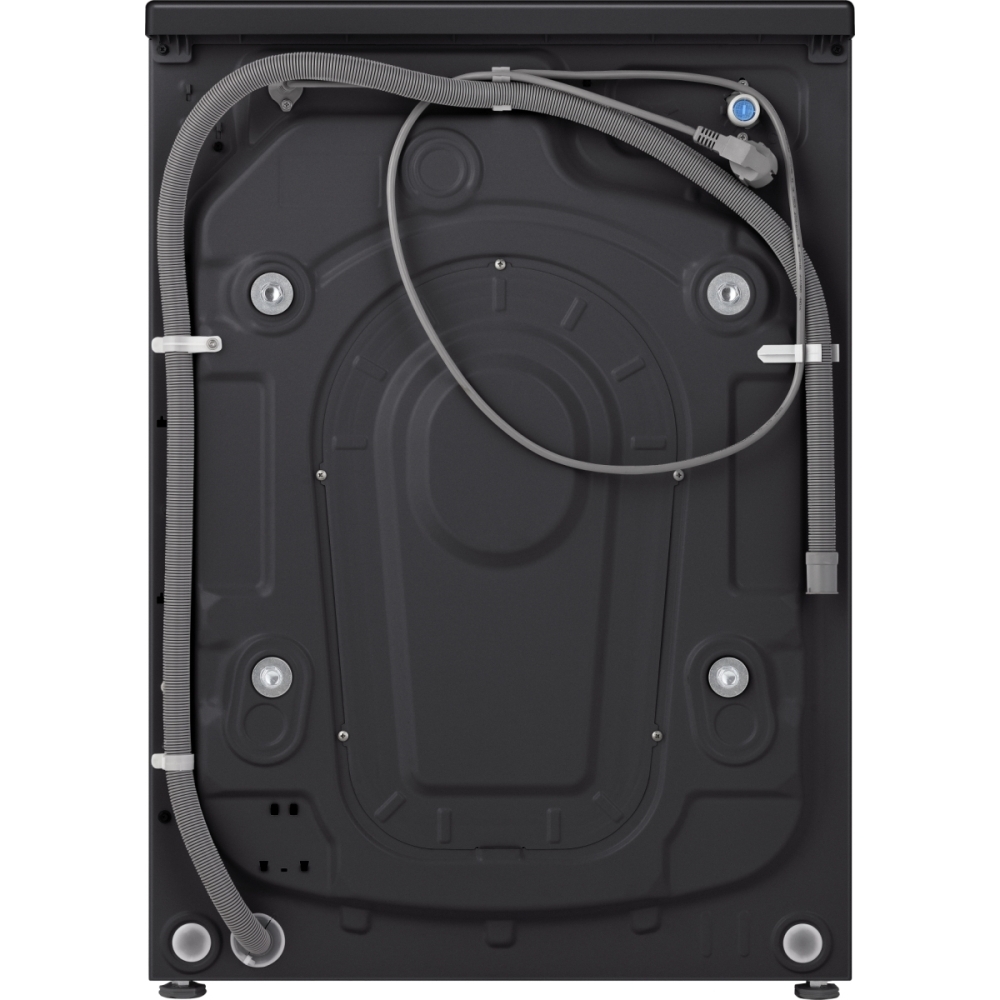 Hisense WF7S1247BB Washing Machine, 12kg, 1400 Spin, Black, A Rated