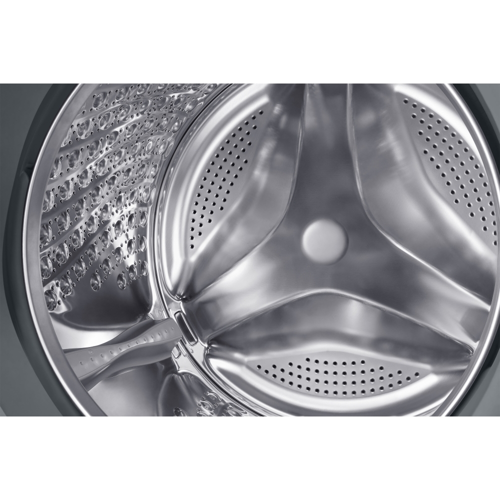 Samsung WF90H09C4ST1 Washing Machine, 9kg, 1400 Spin, Grey, A Rated