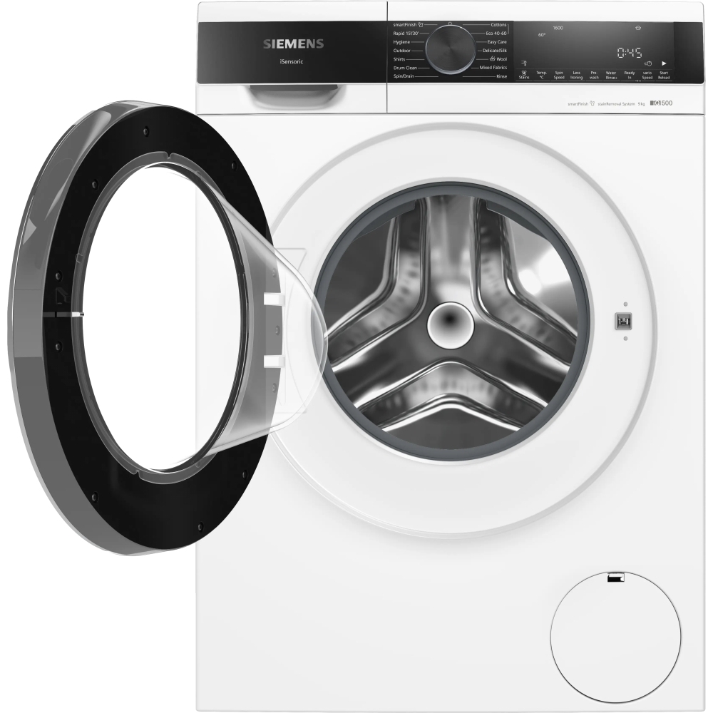 Siemens WG46G2Z4GB Washing Machine, 9kg, 1600 Spin, White, A Rated