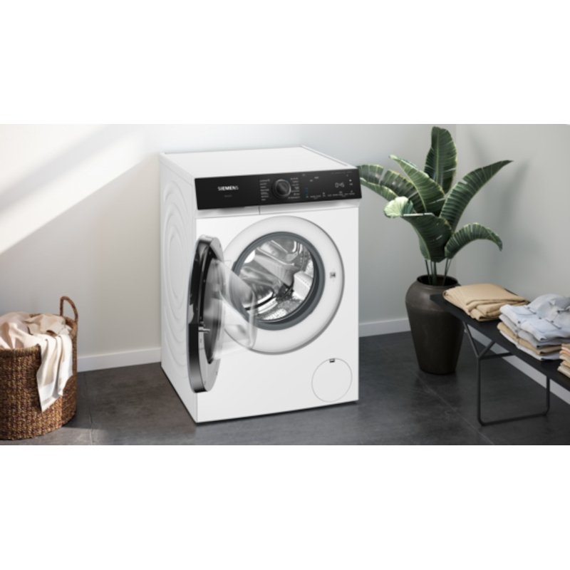 Siemens WG46H2A9GB iQ500 Washing Machine, 9kg, 1600 Spin, White, A Rated