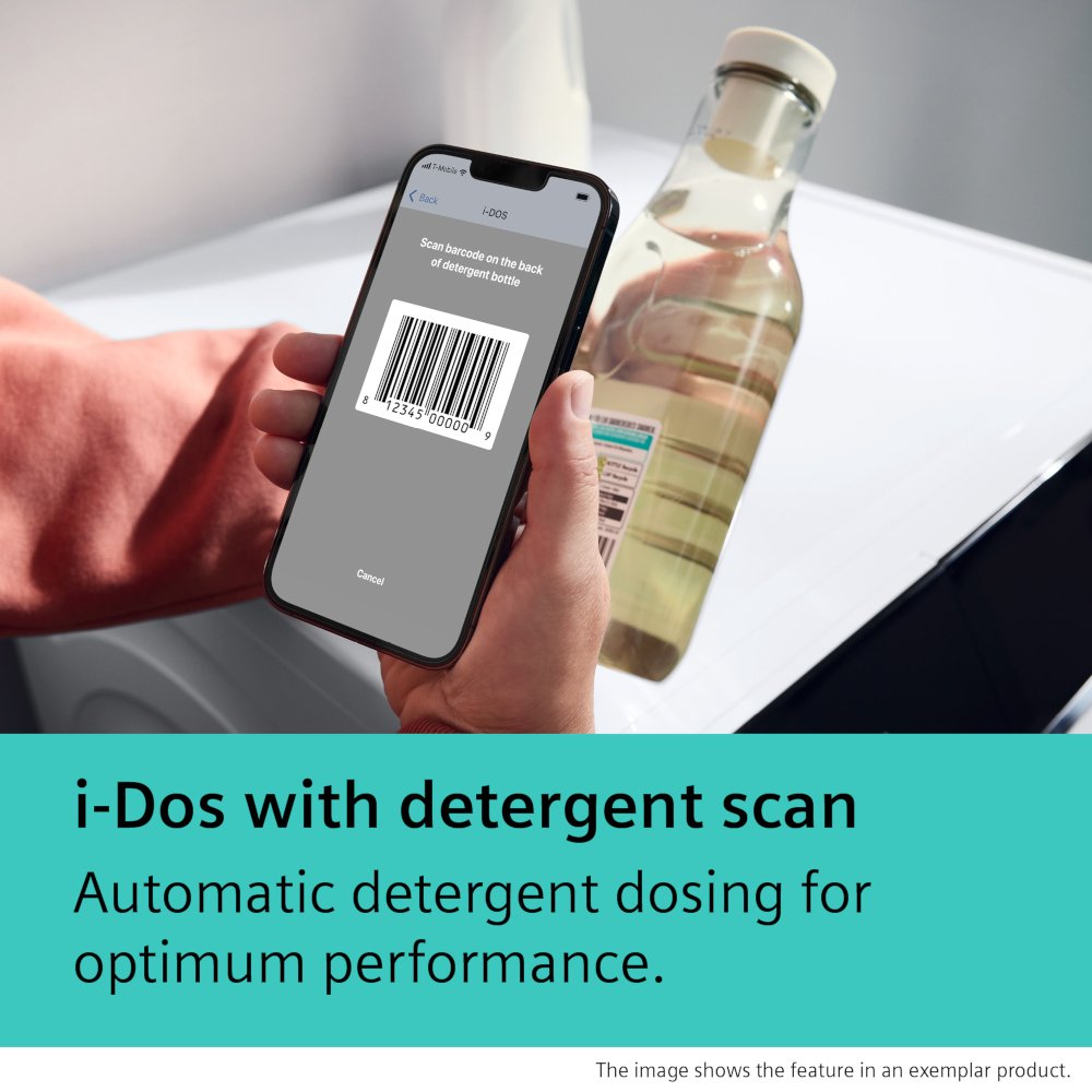 Siemens WG46H2AXGB iQ500 Washing Machine, 9kg, 1600 Spin, Silver, A Rated