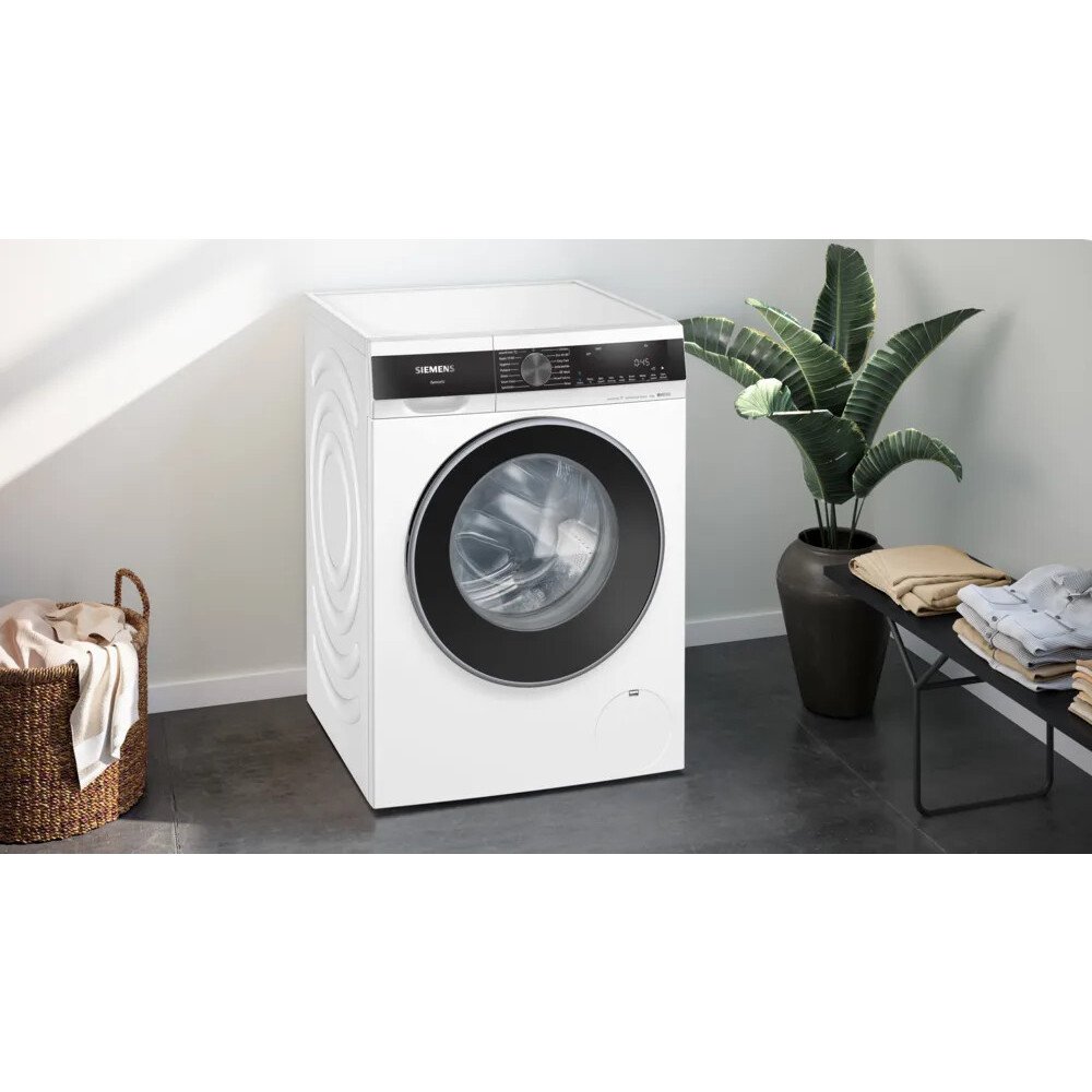 Siemens WG56G2Z0GB iQ500 Washing Machine, 10kg, 1600 Spin, White, A Rated