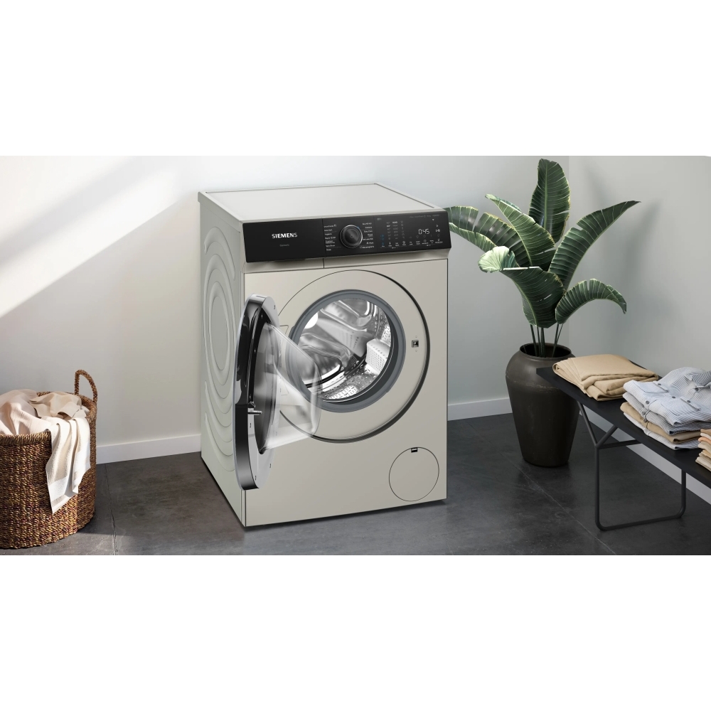 Siemens WG56H2AXGB Washing Machine, 10kg, 1600 Spin, Silver, A Rated