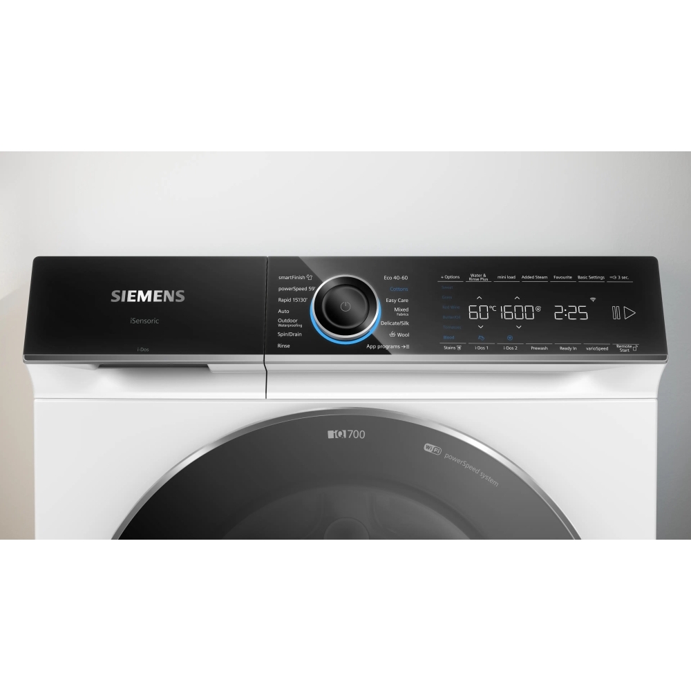 Siemens WG66B2A1GB Washing Machine, 11kg, 1600 Spin, White, A Rated