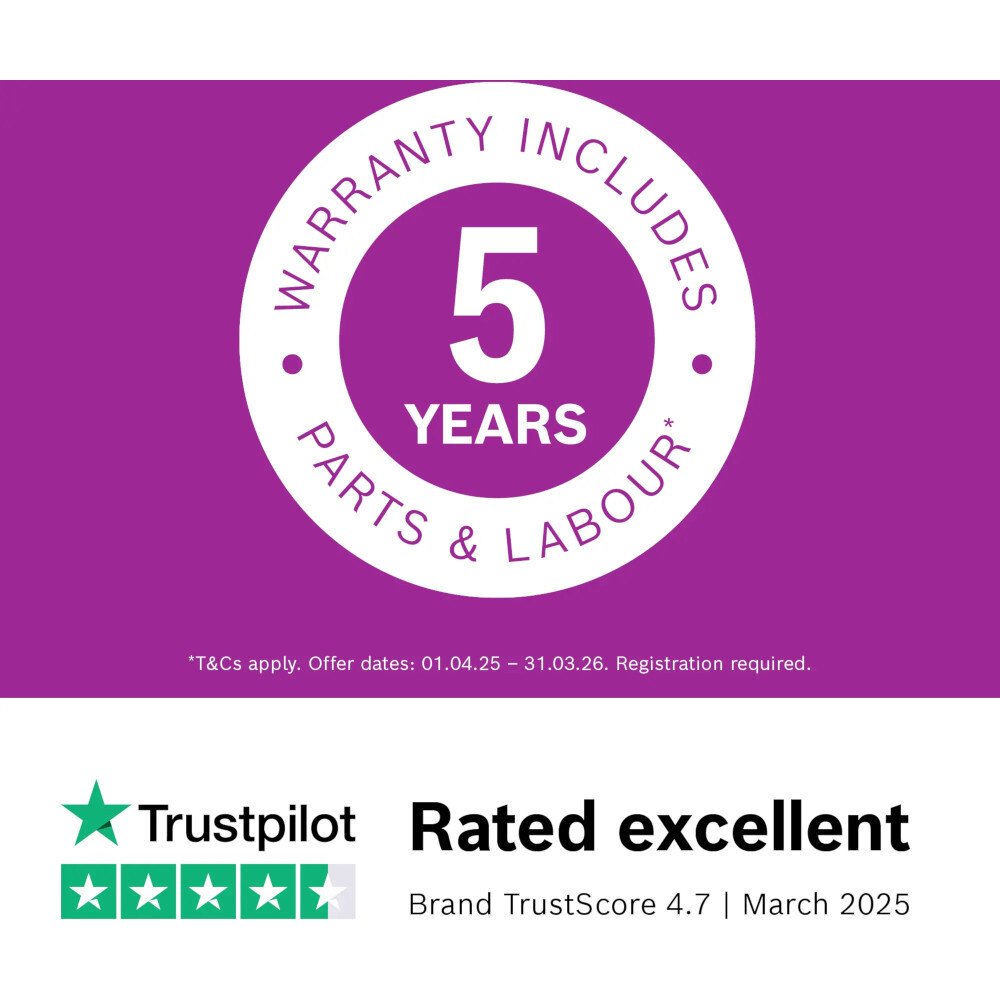 Bosch WGG244ZCGB Series 6 Washing Machine, 9kg, 1400 Spin, Grey, A Rated