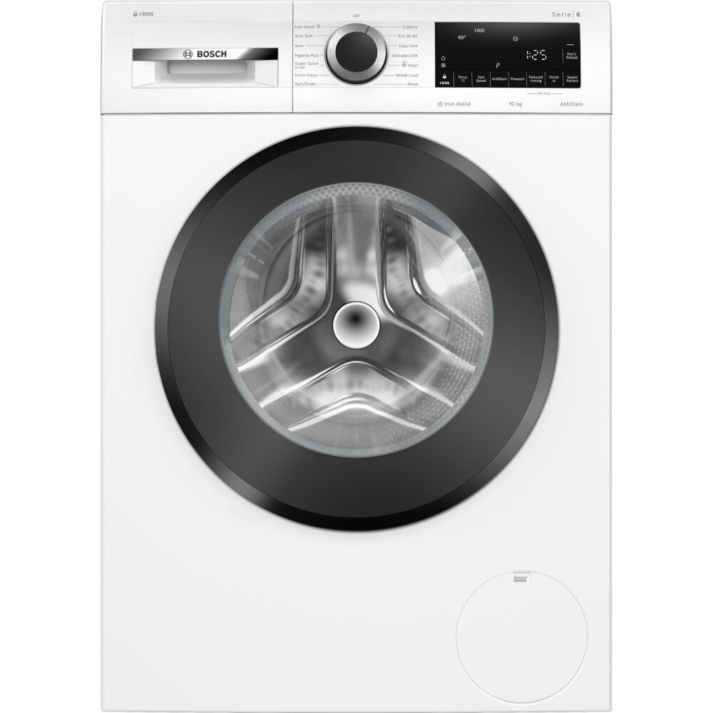 Bosch WGG254F1GB Series 6 Washing Machine, 10kg, 1400 Spin, White, A Rated