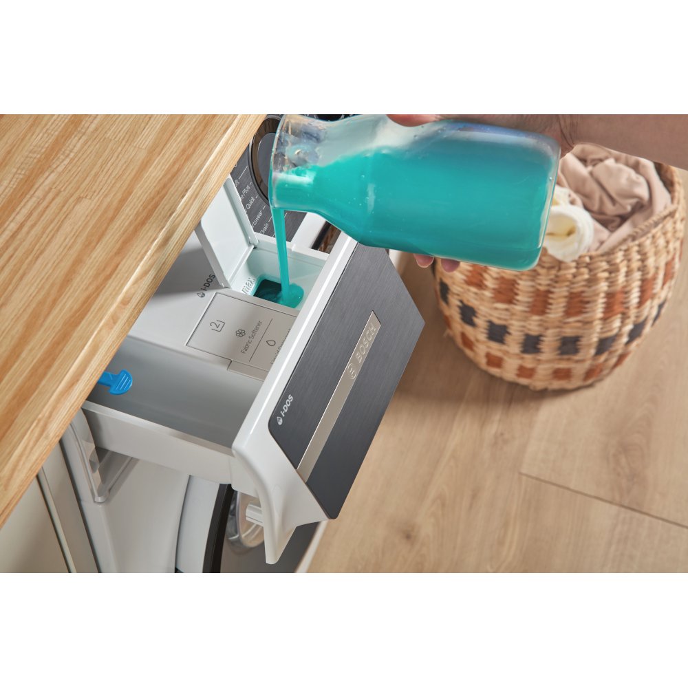 Bosch WGH254A0GB Series 6 Washing Machine, 10kg, 1400 Spin, White, A Rated