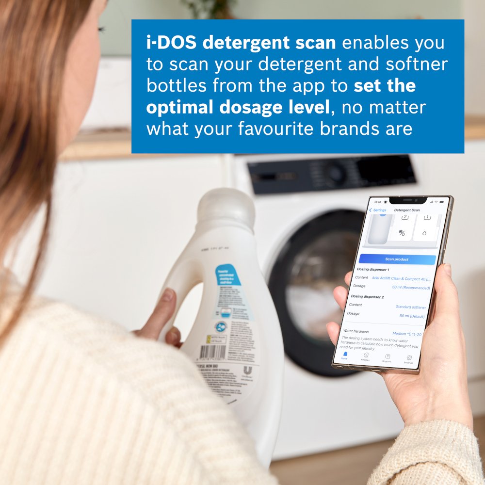 Bosch WGH254A0GB Series 6 Washing Machine, 10kg, 1400 Spin, White, A Rated