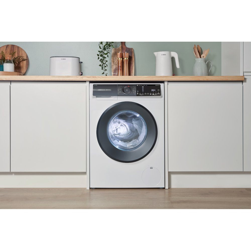 Bosch WGH254A0GB Series 6 Washing Machine, 10kg, 1400 Spin, White, A Rated