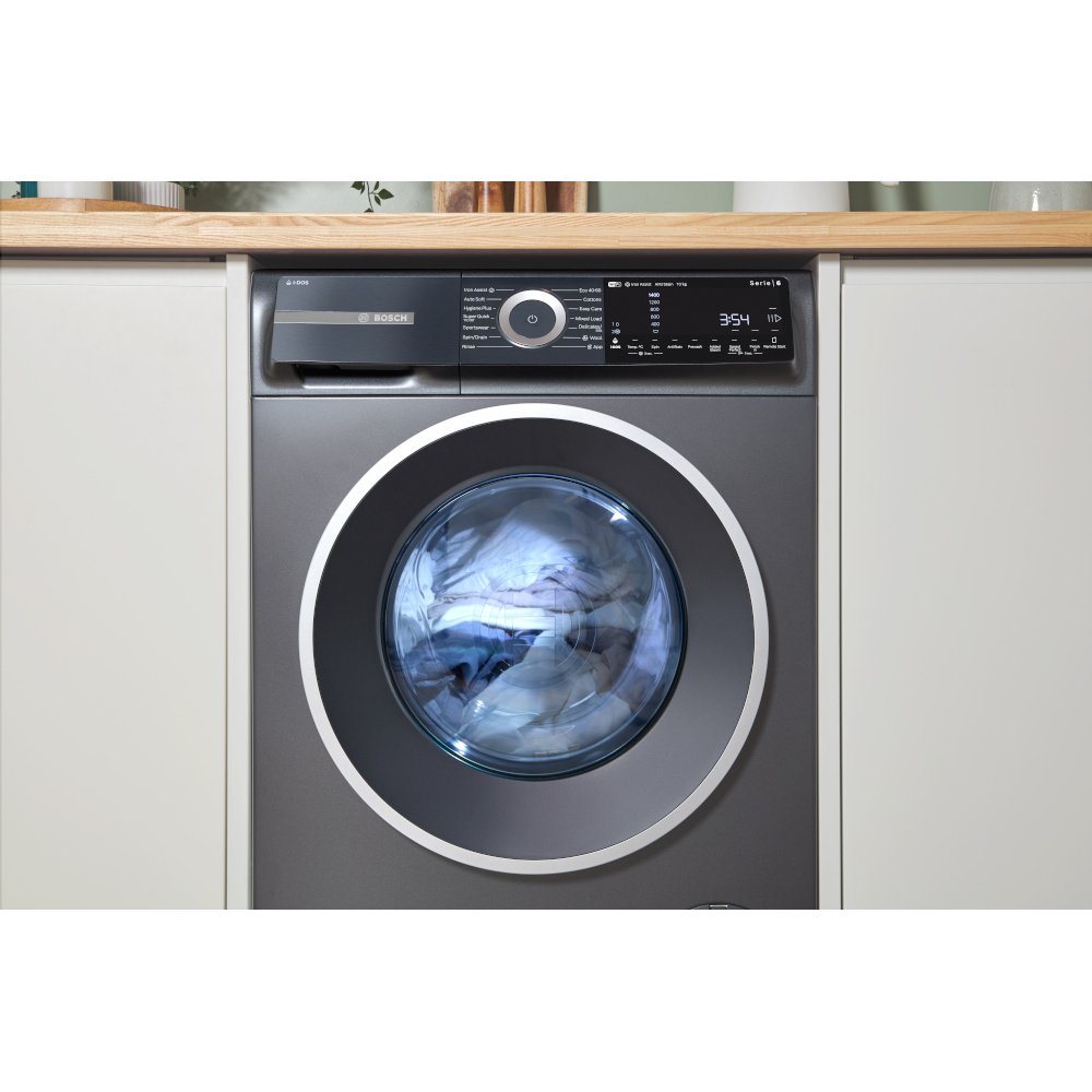 Bosch WGH254ARGB Series 6 Washing Machine, 10kg, 1400 Spin, Grey, A Rated