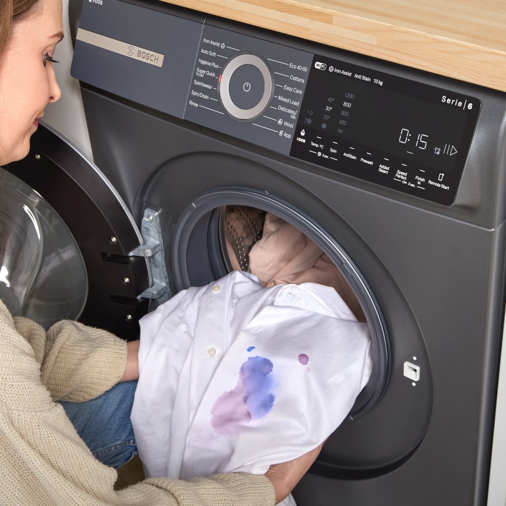 Bosch WGH254ARGB Series 6 Washing Machine, 10kg, 1400 Spin, Grey, A Rated