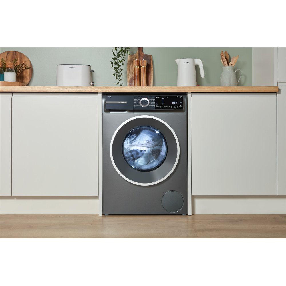 Bosch WGH254ARGB Series 6 Washing Machine, 10kg, 1400 Spin, Grey, A Rated