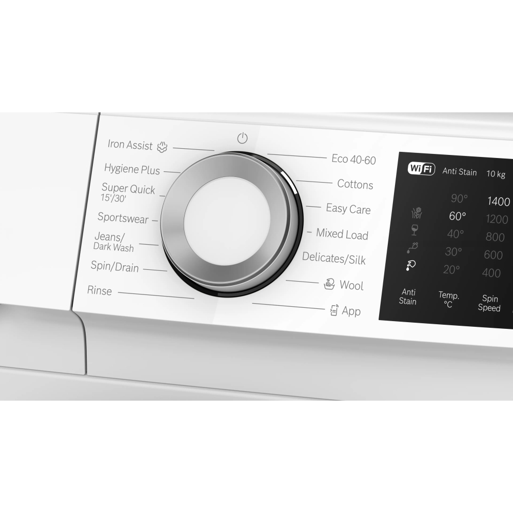 Bosch WGJ25400GB Washing Machine, White, A Rated