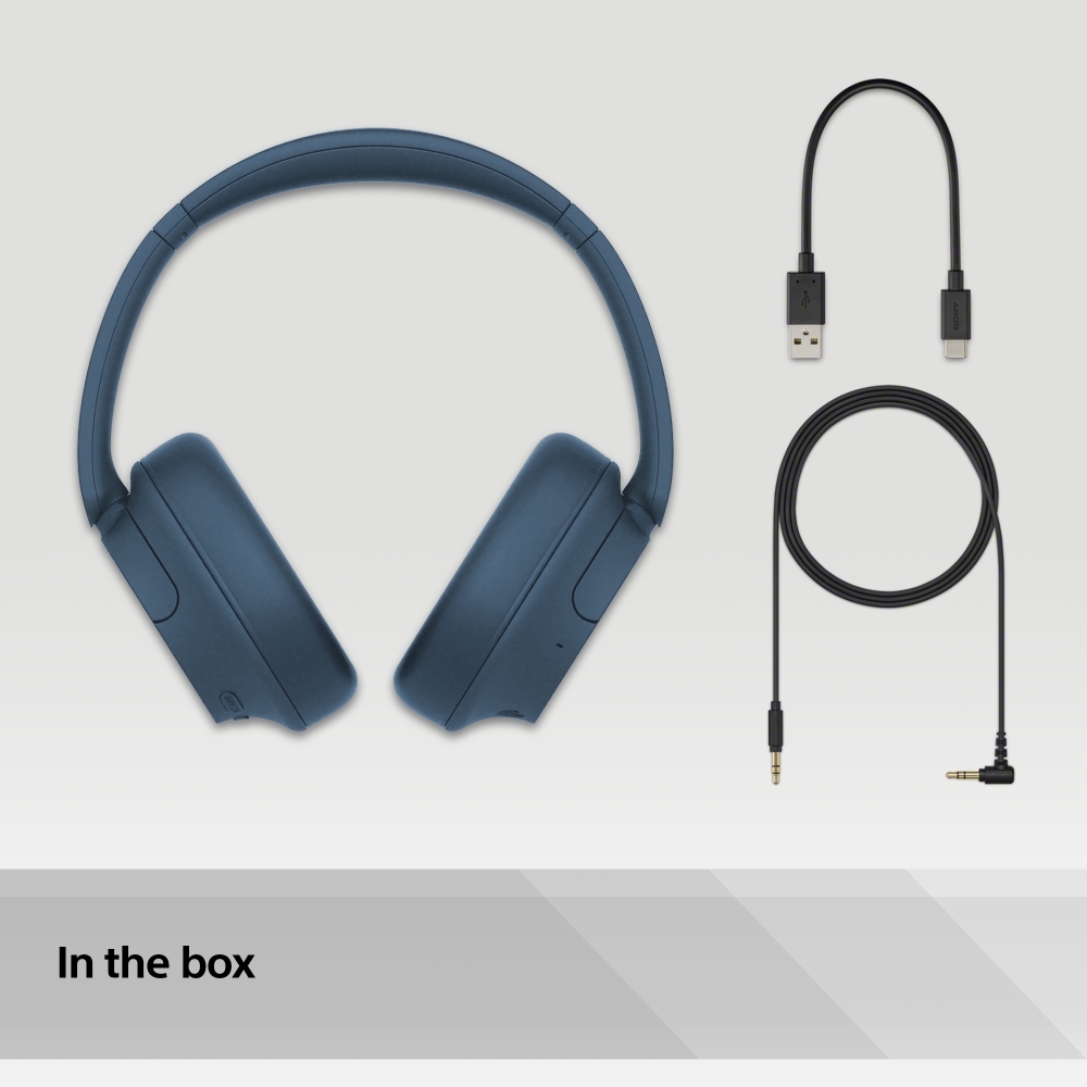 Sony WHCH720NL.CE7 Headphones, Blue