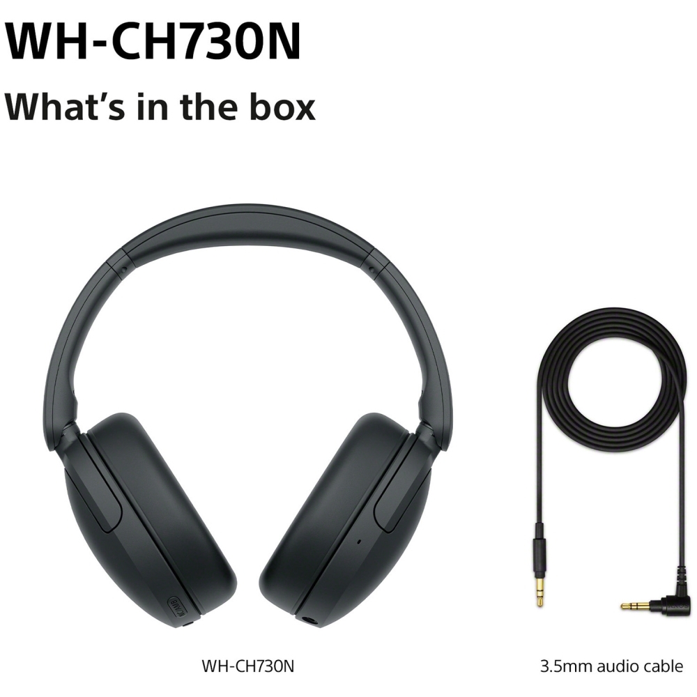 Sony WHCH730NL.CE7 Headphones, Blue