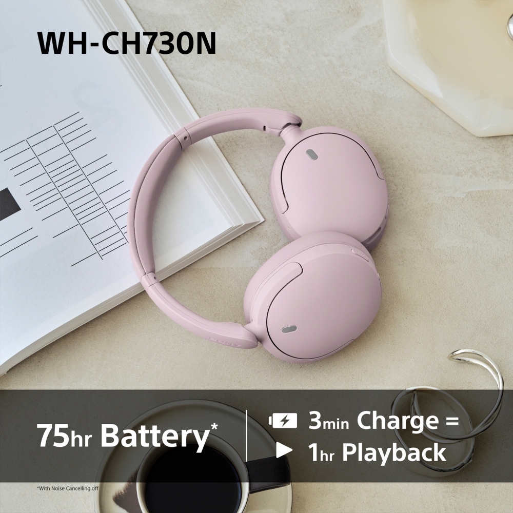 Sony WHCH730NL.CE7 Headphones, Blue