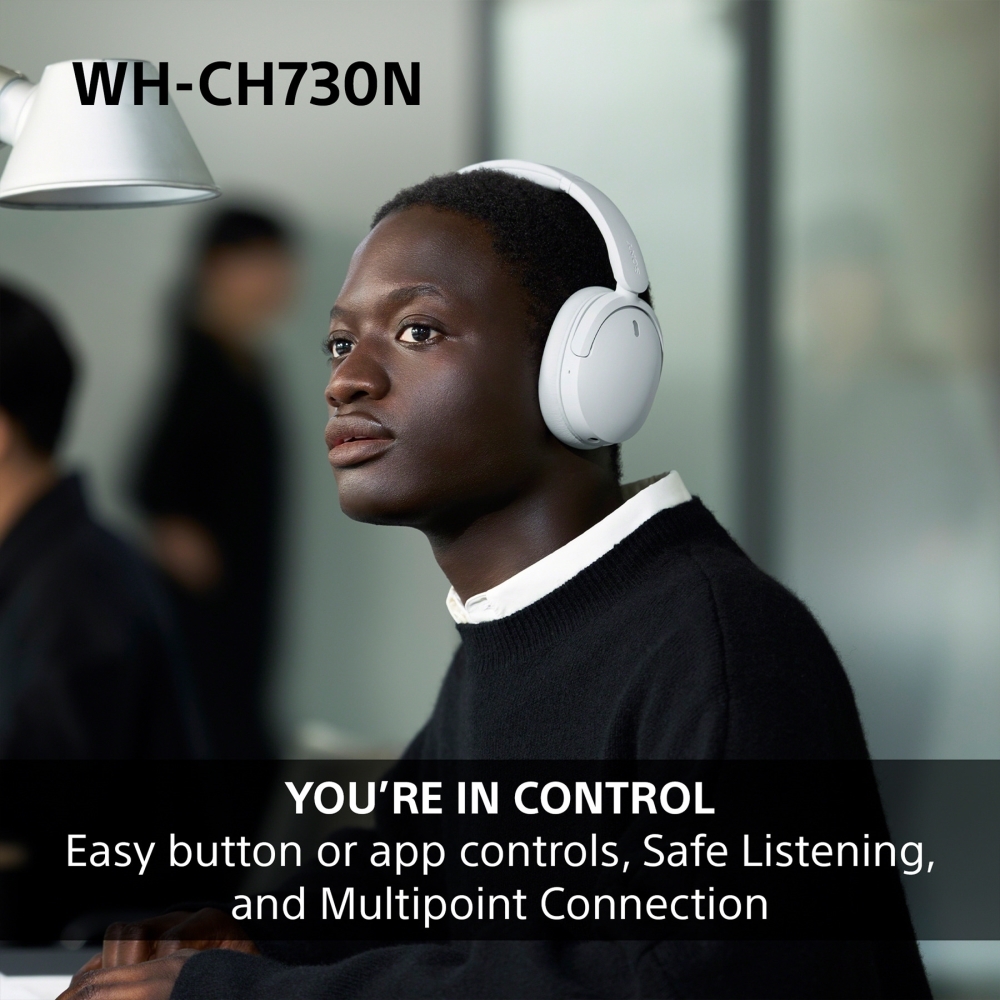 Sony WHCH730NL.CE7 Headphones, Blue