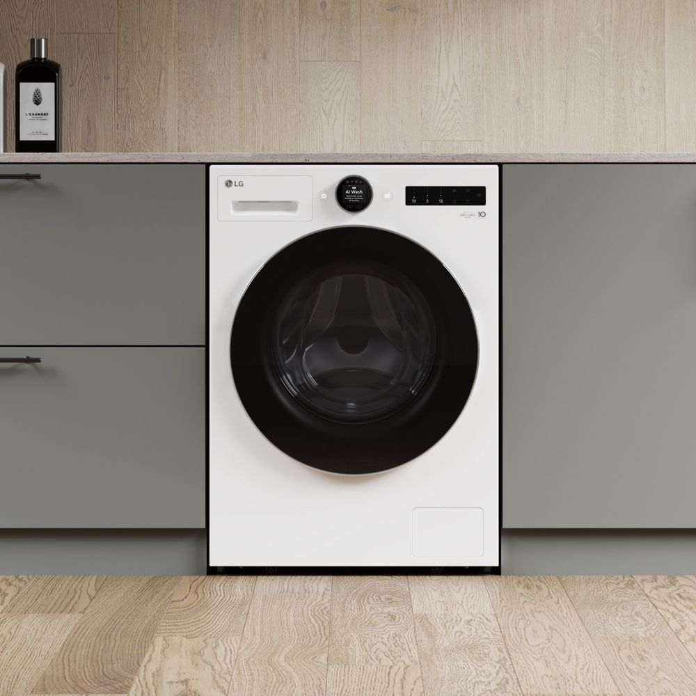 LG WHX9016TLC Washer Dryer, 11kg/6kg, 1400 Spin, White, A Rated