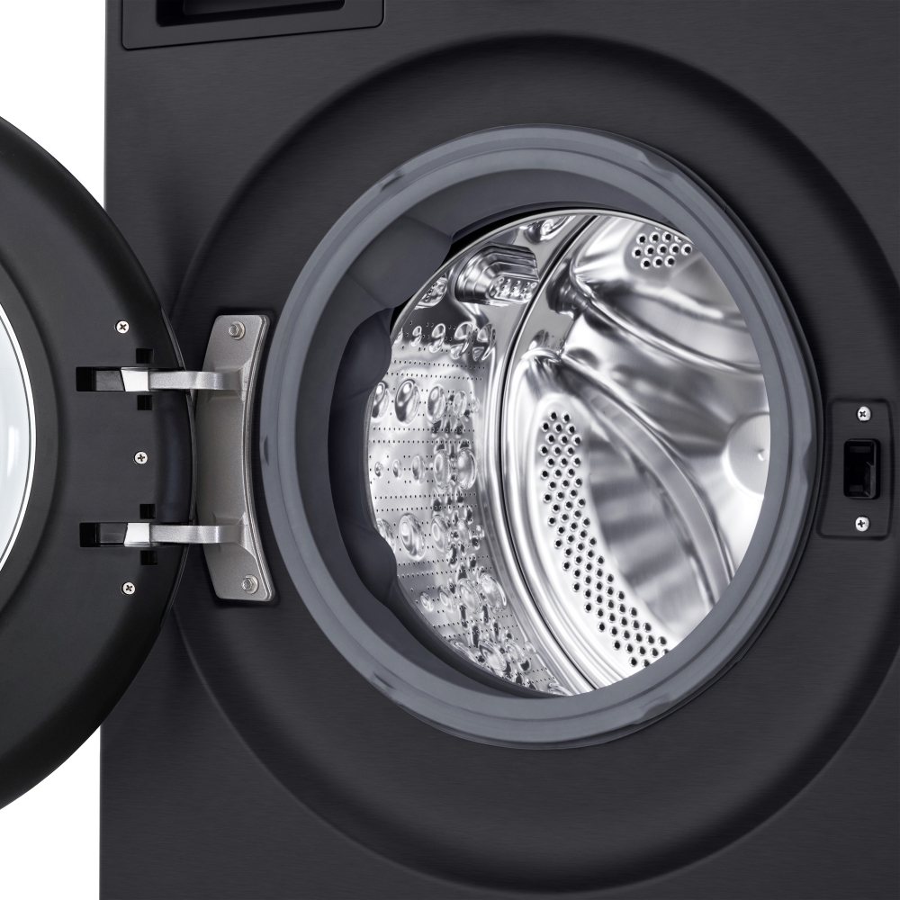 LG WHX9516TBC Washer Dryer, 11kg/6kg, 1400 Spin, Black, A Rated