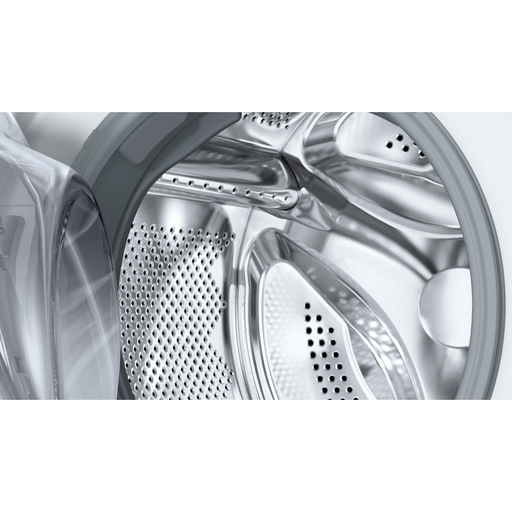 Bosch WKD28260GB Series 4 Integrated Washer Dryer, 8kg/5kg, 1400 Spin, White, E Rated