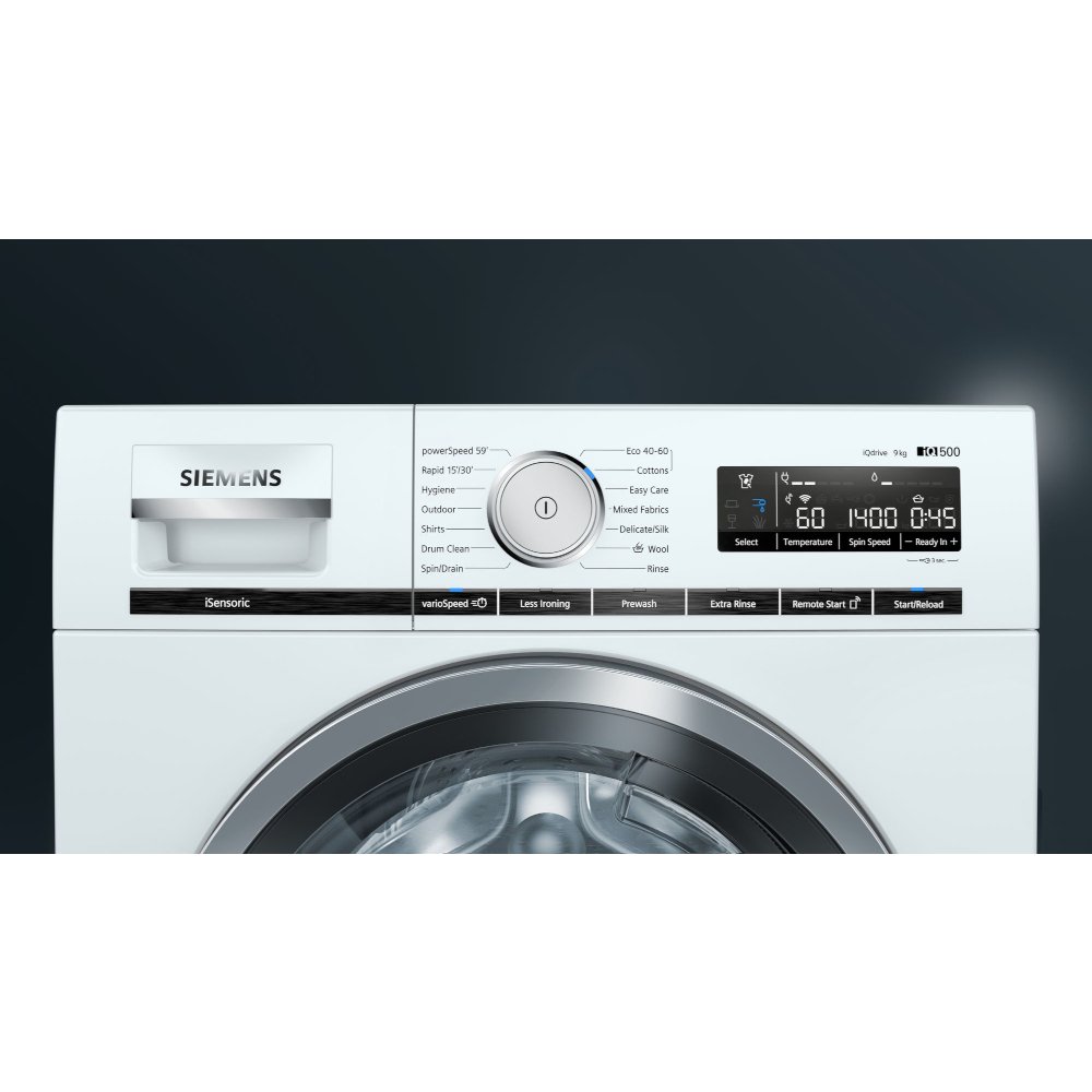 Buy Siemens iQ500 WM14VMH4GB Washing Machine White Marks Electrical
