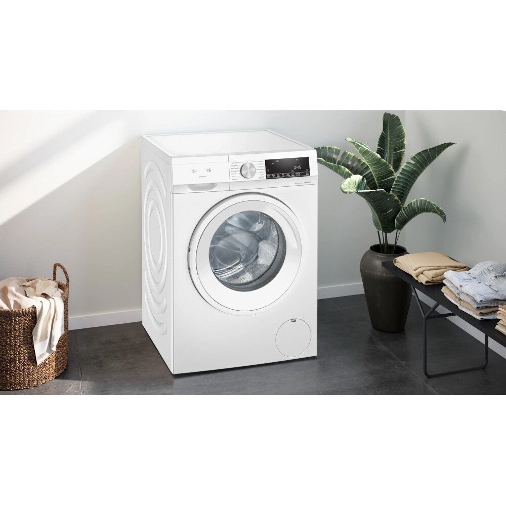 Siemens WN34A1U8GB iQ300 Washer Dryer, 8kg/5kg, 1400 Spin, White, E Rated
