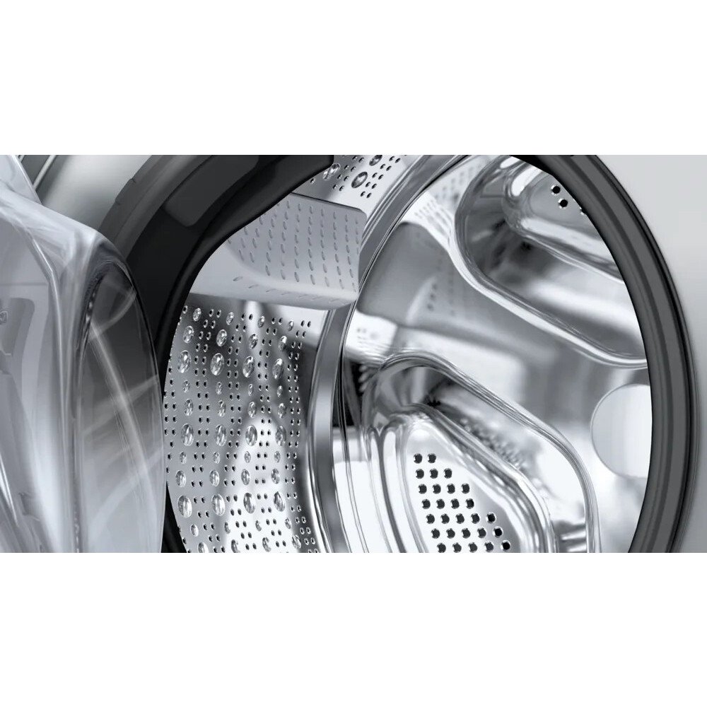 Siemens WN54C2ATGB iQ700 i-Dos Washer Dryer, 10.5kg/6kg, 1400 Spin, Silver, D Rated