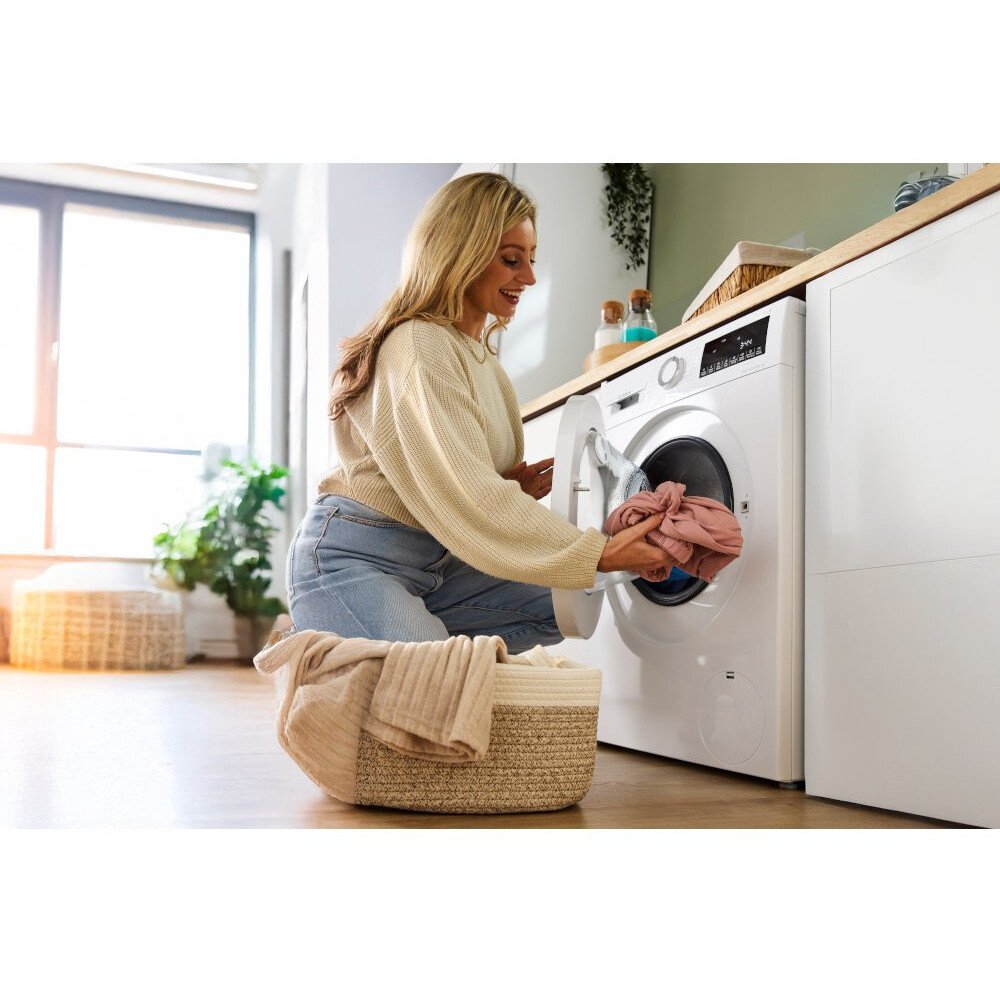 Bosch WNA144V9GB Series 4 Washer Dryer, 9kg/5kg, 1400 Spin, White, E Rated
