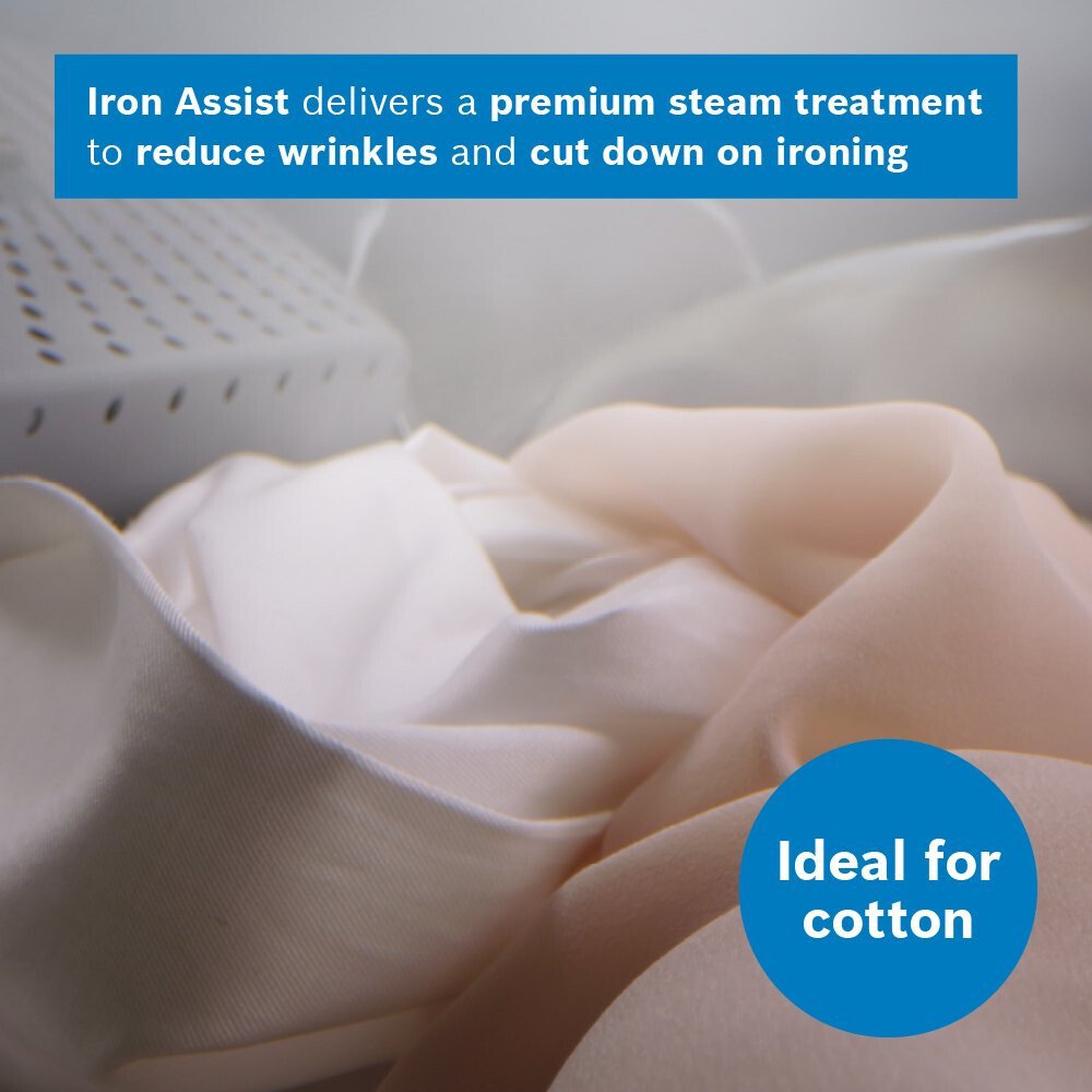 Bosch WNA144V9GB Series 4 Washer Dryer, 9kg/5kg, 1400 Spin, White, E Rated