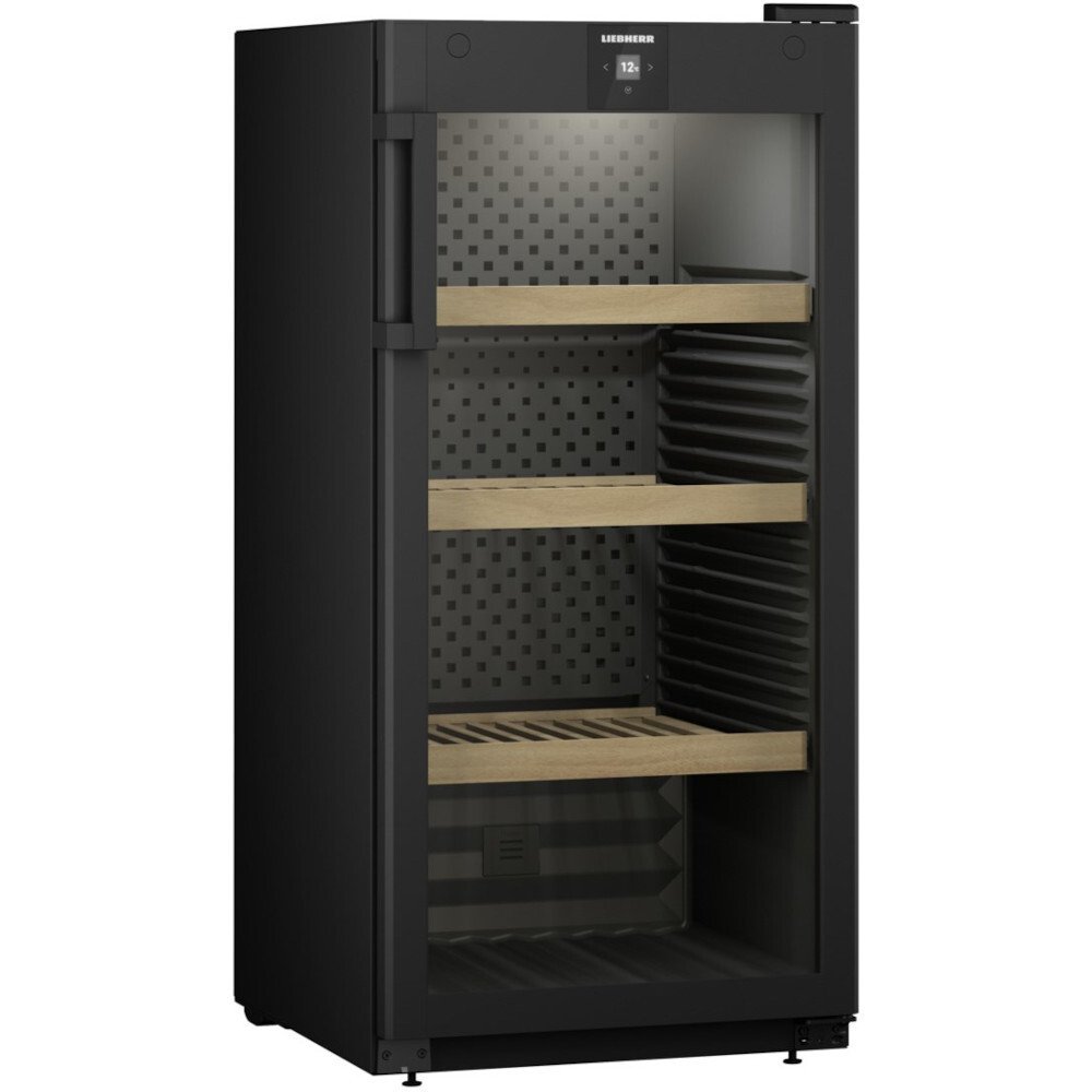 Liebherr WPbl4201 Wine Cooler, Black, E Rated