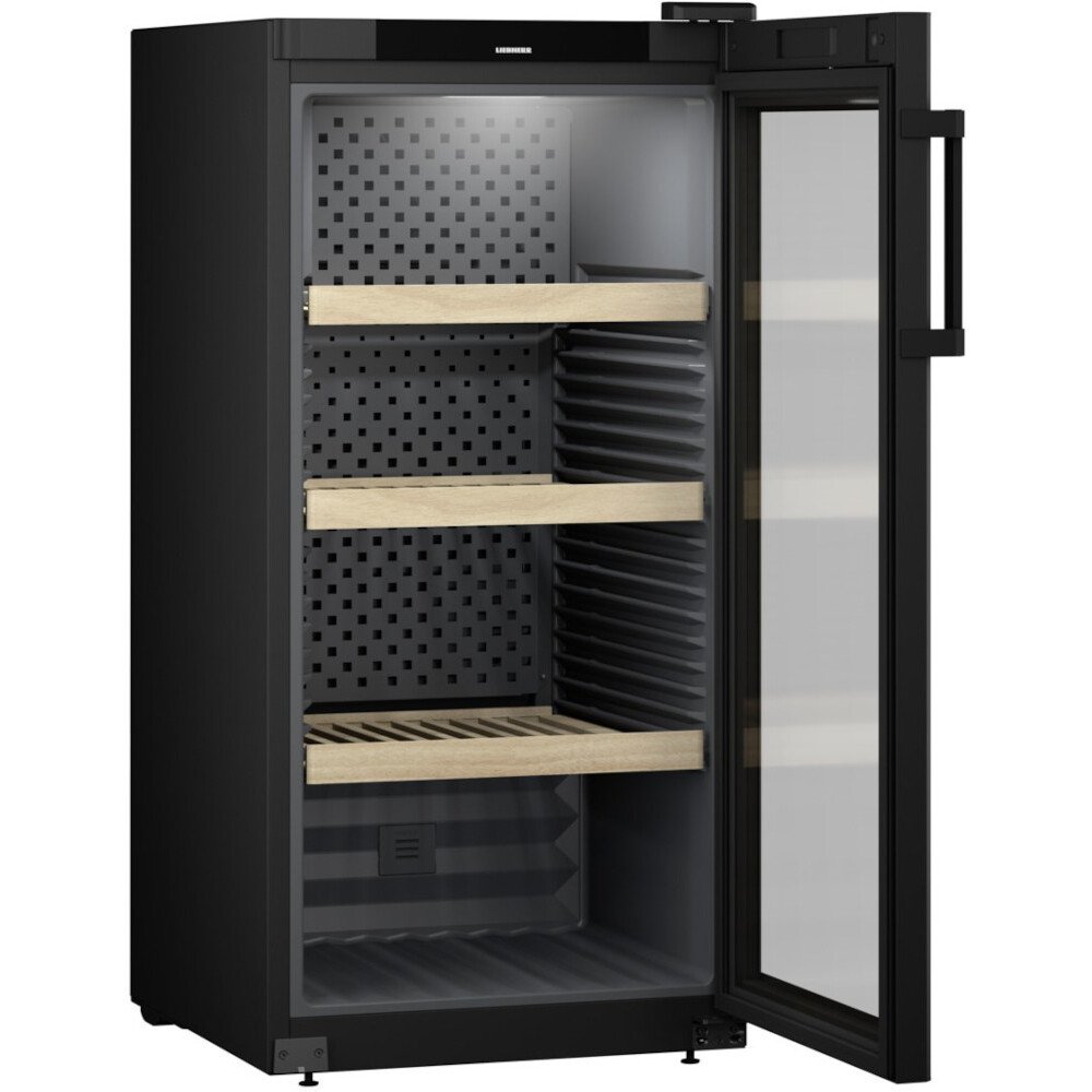 Liebherr WPbl4201 Wine Cooler, Black, E Rated