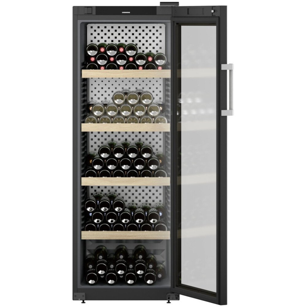Liebherr WPbli5031 Wine Cooler, Black, F Rated