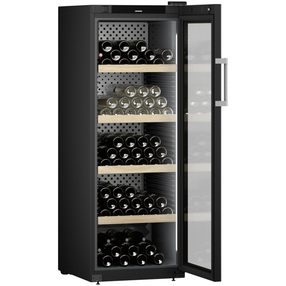 Liebherr WPbli5031 Wine Cooler, Black, F Rated