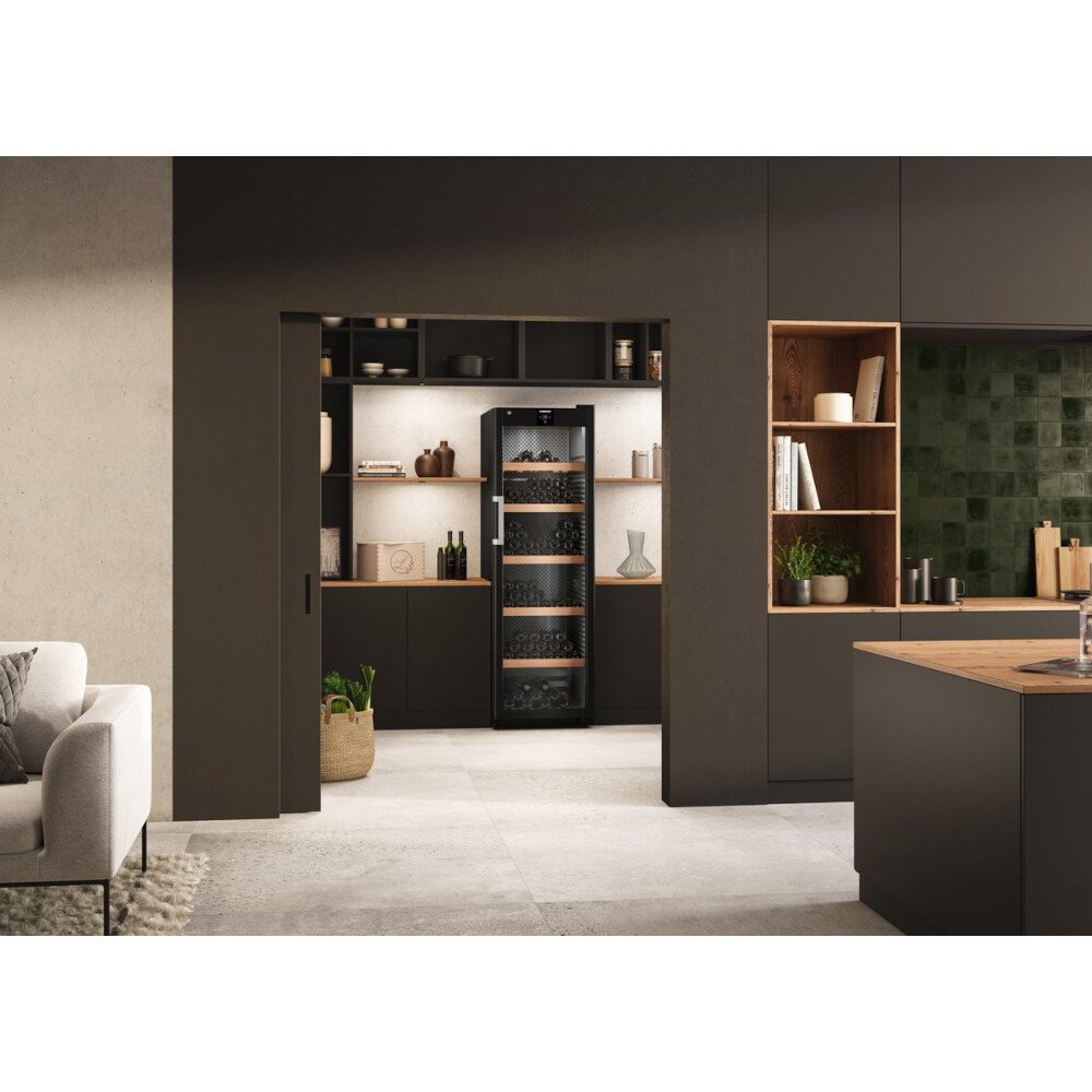 Liebherr WPbli5231 Wine Cooler, Black, F Rated
