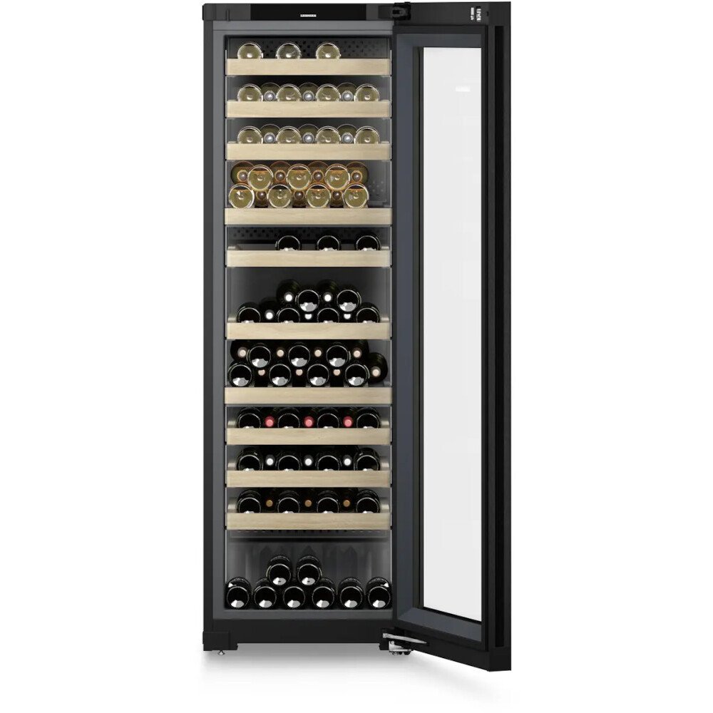 Liebherr WPgbi5273 Wine Cooler, Black, F Rated