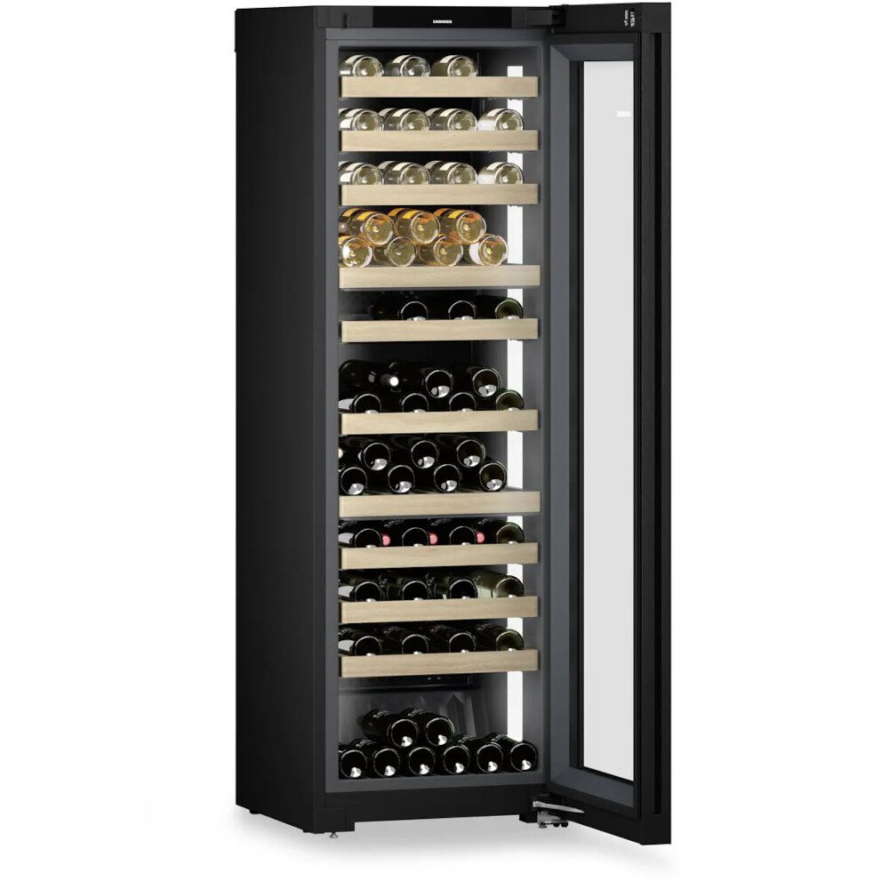 Liebherr WPgbi5273 Wine Cooler, Black, F Rated