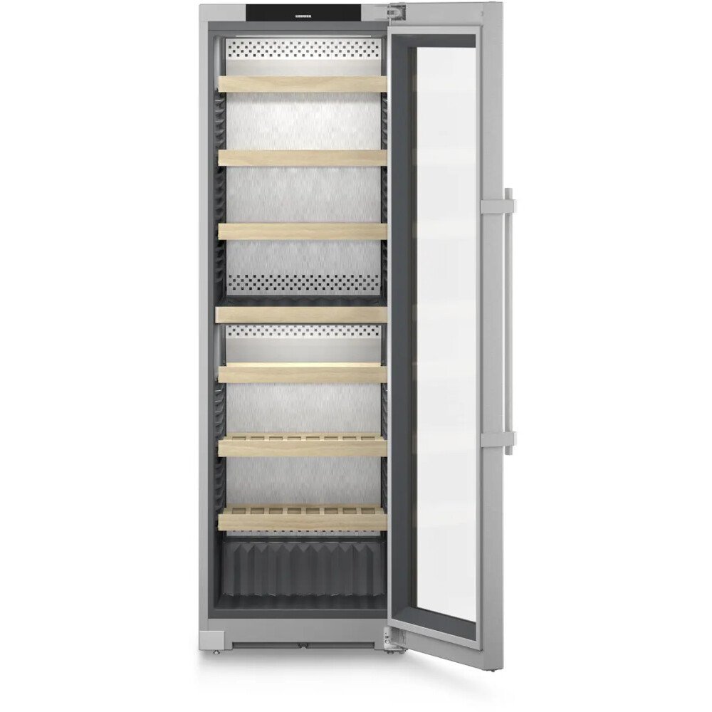 Liebherr WPsd5252 Wine Cooler, Silver, F Rated