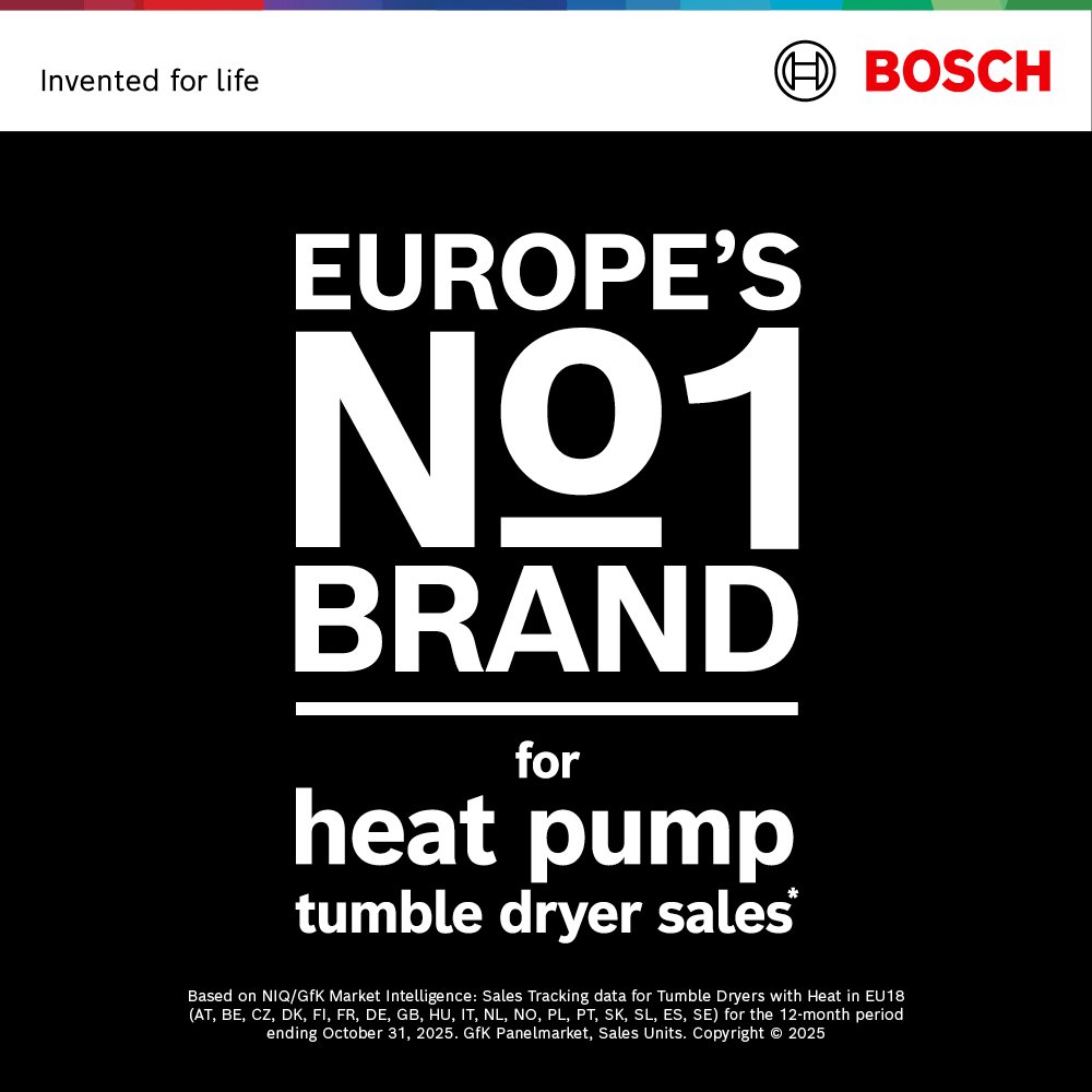 Bosch WQH246D9GB Series 6 Heat Pump Tumble Dryer, 9kg, White, A+++ Rated