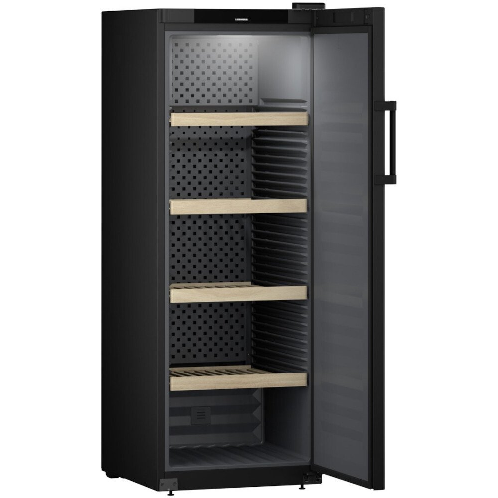 Liebherr WSbl5001 Wine Cooler, Black, E Rated