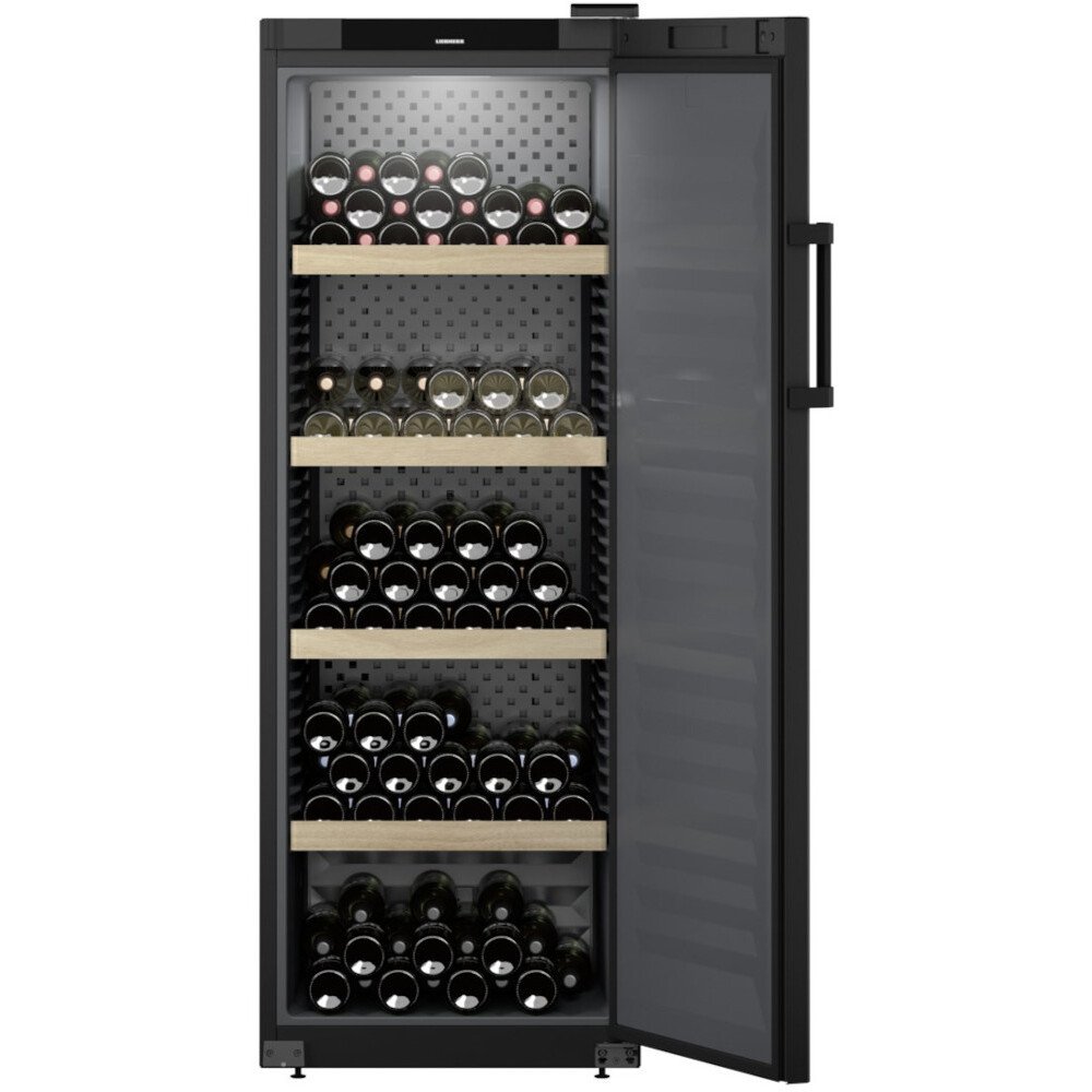 Liebherr WSbl5001 Wine Cooler, Black, E Rated